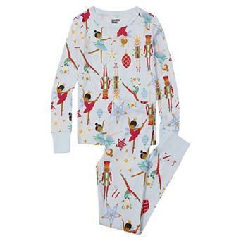 Kids 2-10 Lands' End Holiday Long Sleeve Pajama Top & Pajama Bottoms Set