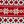 Ivory Red Fairisle