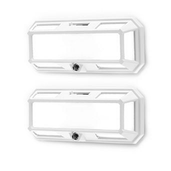 2 watt Integrated LED Dimmable Plug In Night Light Warm White 3000K Dusk to Dawn 2 Pack for Bedroom