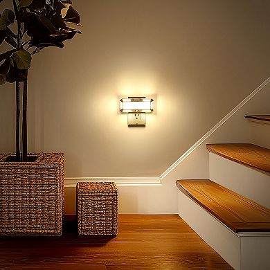 2 Watt Integrated LED Dimmable Plug In Night Light Warm White 3000K Dusk to Dawn 2 Pack for Bedroom
