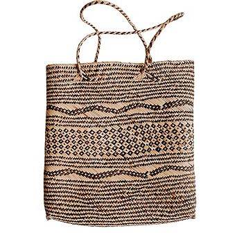 Bela Rattan Tote Bag