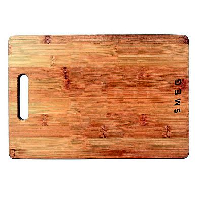 Smeg Wooden Cutting Board Single-Sided Square - 33x23CM