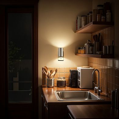 1W LED Night Light, Dimmable, Warm White 3000K, Light Sensor, Plug in, 1 Pack
