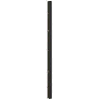 59.1 in Outdoor Wall Light Hardwired 45W Integrated LED 3000K IP67 Black Linear for Garage