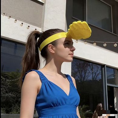 Palm Sized Sun Hat, Hand-Shaped Sun Hat Headband, Funny Wearable Sun Visor for Outdoors