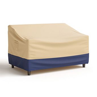 Patio Furniture Cover with Padded Handles and Adjustable Click Close Straps