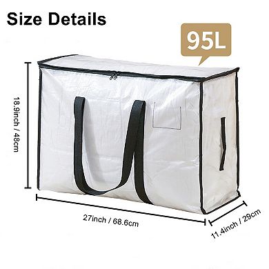 3 Pack Oversized Moving Bags Storage Bags Large Moving Boxes