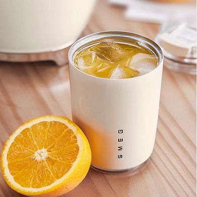 SMEG Stainless Steel Insulated Vacuum Coffee Travel Mug - 240ml