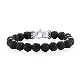 Men's Metallo Stainless Steel Bead Bracelet
