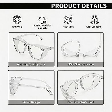 Kaelin Home Stylish Clear Glasses