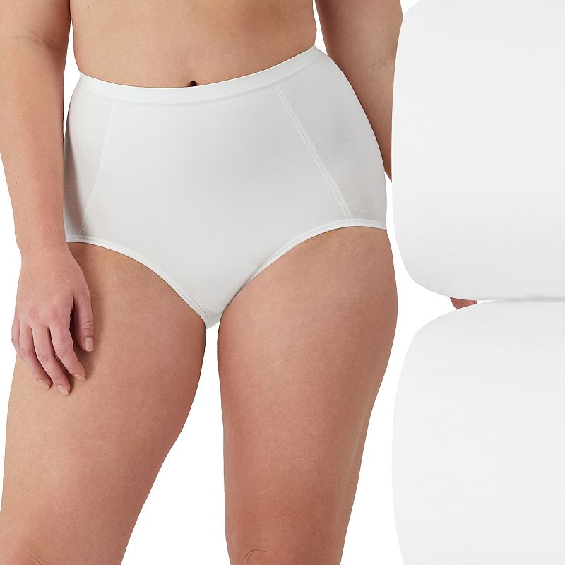 Bali 2-pack Ultra-Firm Control Seamless Shaping Brief Panty X245, Women's,