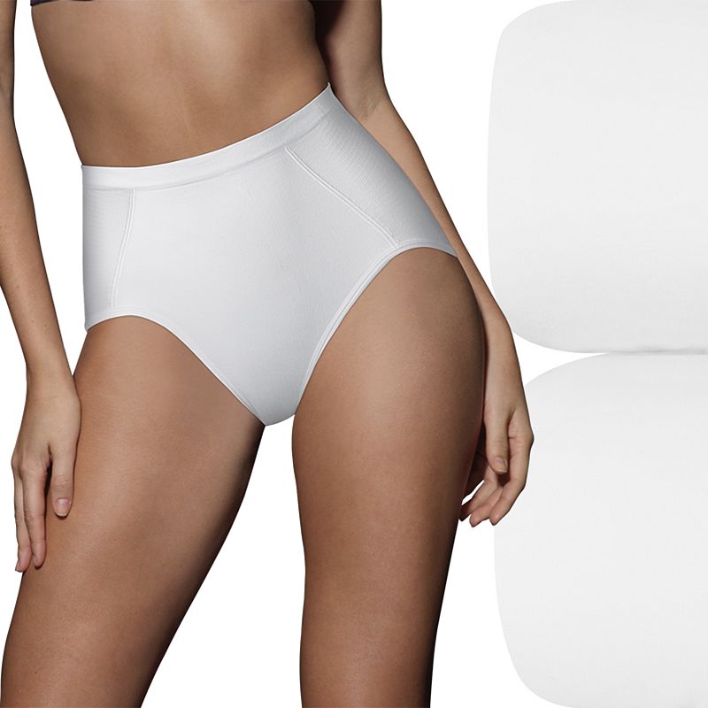 Bali 2-pk. Ultra-Control Seamless Tummy Panel Briefs X245 - Womens, Size: 