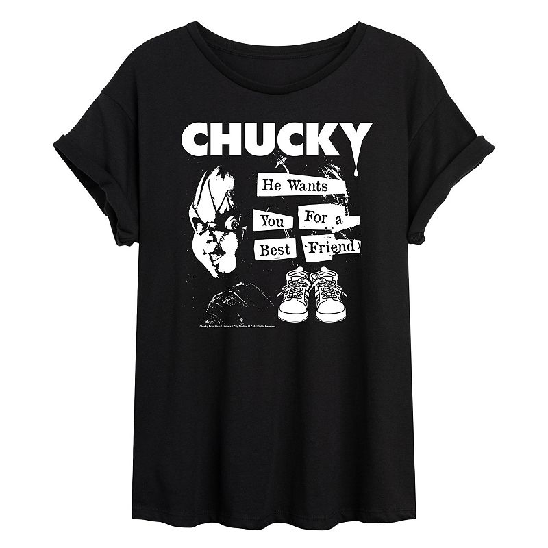 Juniors' Chucky He Wants You For a Best Friend Over