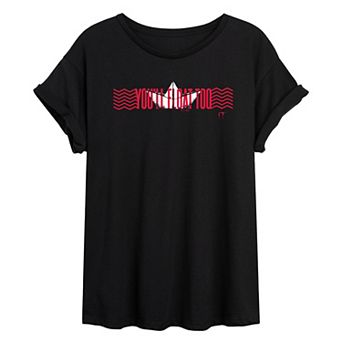 Juniors' IT You'll Float Too Oversized Tee