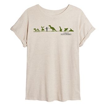 Juniors' Edward Scissorhands Oversized Tee