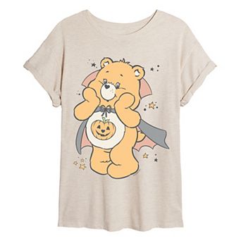 Juniors' Care Bears Trick-or-Sweet Bear Vampire Oversized Tee