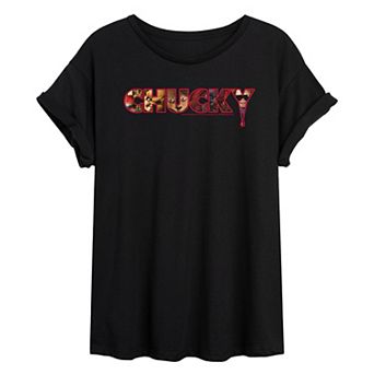Juniors' Chucky Oversized Tee