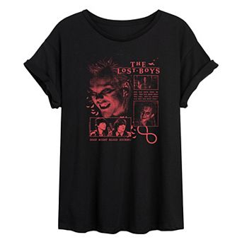 Juniors' The Lost Boys Grunge Oversized Tee
