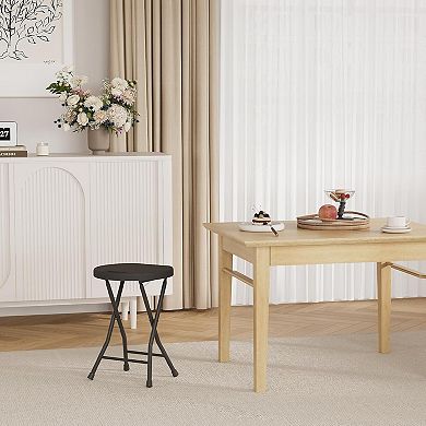 Folding Chairs with Padded Seats for Outdoor and Indoor Use