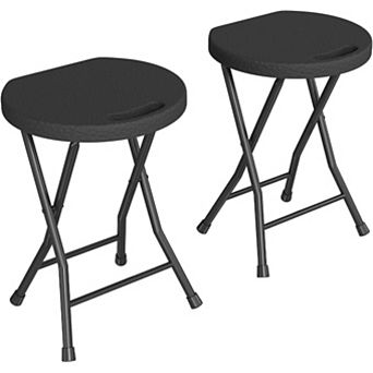 Folding Chairs with Padded Seats for Outdoor and Indoor Use