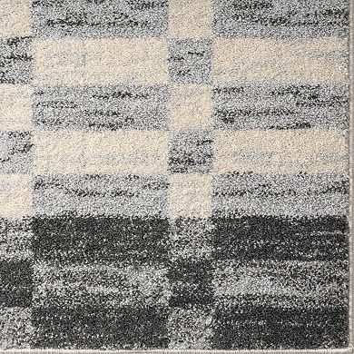 Luxe Weavers Checkered Geometric Area Rug