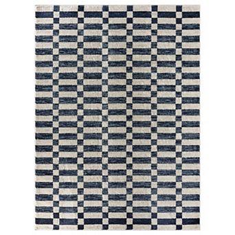 Luxe Weavers Checkered Geometric Area Rug