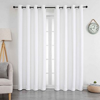 Kate Aurora 1 pc Grace Hotel Room Darkening Grommet Top Window Curtain Panel