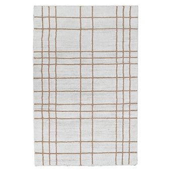 Homespice Premium Handwoven Jute Rug, Thick Durable Build, Low Shedding, Farmhouse Boho Decor Style
