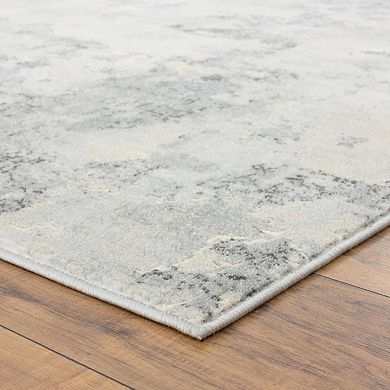 Luxe Weavers Modern Distressed Area Rug
