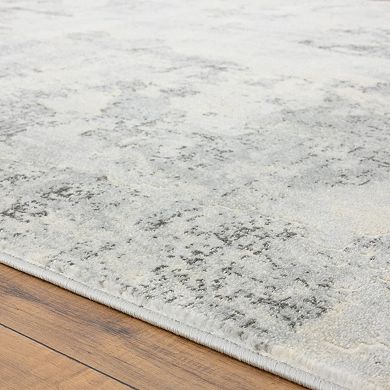 Luxe Weavers Modern Distressed Area Rug