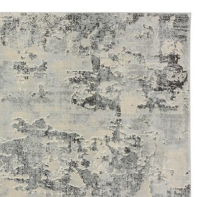 Luxe Weavers Modern Distressed Area Rug