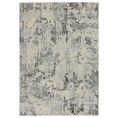 Luxe Weavers Modern Distressed Area Rug