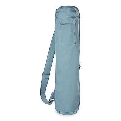 Yoga Mat Bag Full-Zip Adjustable Strap Cargo Pocket Phone Earbuds Slit
