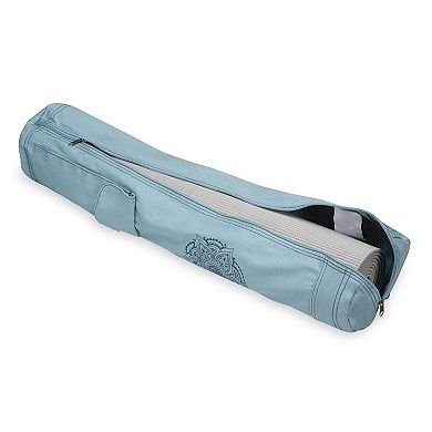 Yoga Mat Bag Full-Zip Adjustable Strap Cargo Pocket Phone Earbuds Slit