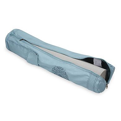 Yoga Mat Bag Full-Zip Adjustable Strap Cargo Pocket Phone Earbuds Slit