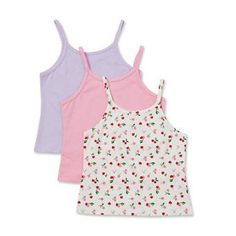 Girls 2-12 Lands' End Cami Tank Tops 3-Pack
