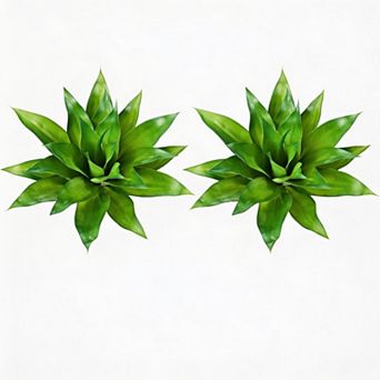 2 pc 28" UV-Resistant Artificial Agave Set