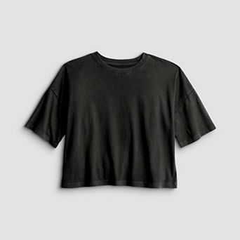 Girls 6-20 SO® Short Sleeve Boxy Tee in Regular & Plus Size