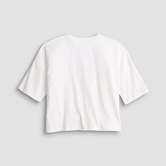 Girls 6-20 SO® Short Sleeve Boxy Tee in Regular & Plus Size