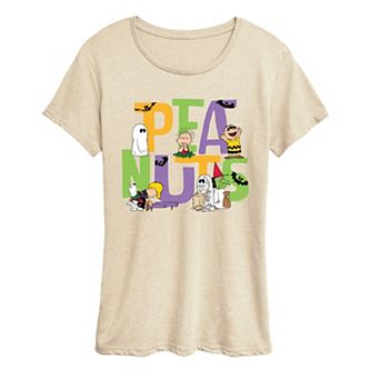 Women's Peanuts Snoopy & Friends Halloween Graphic Tee
