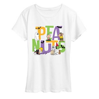 Women's Peanuts Snoopy & Friends Halloween Graphic Tee