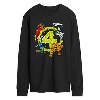 Men's The Fantastic Four Slime Logo Graphic Tee