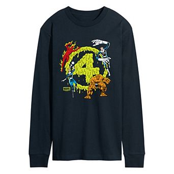 Men's The Fantastic Four Slime Logo Graphic Tee
