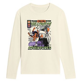 Men's Marvel Spider-Man Halloween Adventures Long Sleeve Graphic Tee