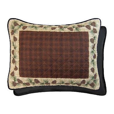 Donna Sharp Pine Circle Quilt Set with Pillowcases
