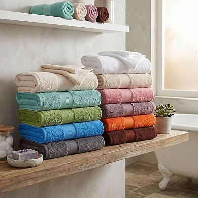 SUPERIOR Atlas Heavyweight Plush Absorbent 3-Piece Cotton Towel Set