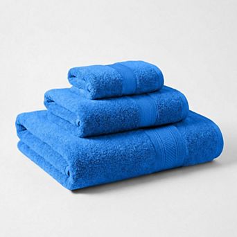 SUPERIOR Atlas Heavyweight Plush Absorbent 3 pc Cotton Towel Set
