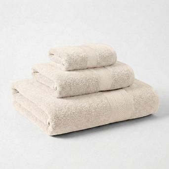 SUPERIOR Atlas Heavyweight Plush Absorbent 3 pc Cotton Towel Set