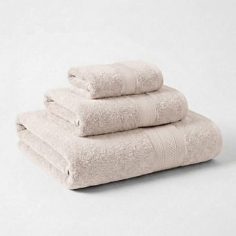 SUPERIOR Atlas Heavyweight Plush Absorbent 3 pc Cotton Towel Set