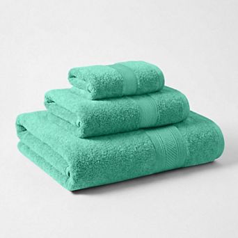 SUPERIOR Atlas Heavyweight Plush Absorbent 3 pc Cotton Towel Set